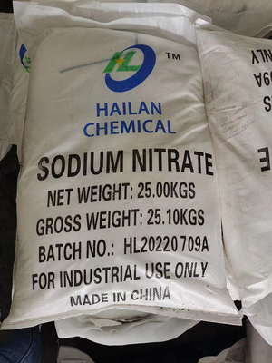 NaNO3 Sodium Nitrate Kemurnian Tinggi Untuk Pembuatan Kaca CAS No 7631-99-4