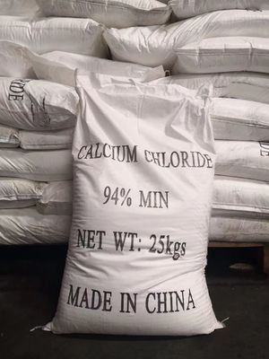 74% Serpihan Kalsium Choride CaCl2 Kelas Industri Untuk Agen Pencairan Salju