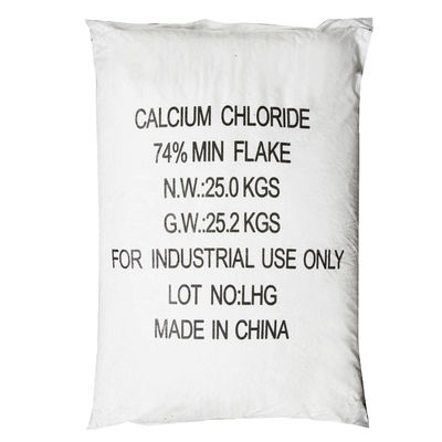 10043-52-4 Serpihan Kalsium Klorida CaCl2 Massal Untuk Industri Karet