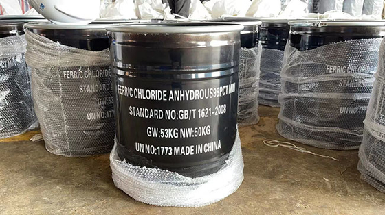 50 kg/drum FeCL3 Ferric Chloride Digunakan untuk Etching dan Pengolahan Air