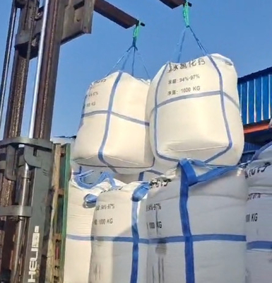 Kelas Industri CaCL2 Kalsium klorida Putih Sferik 10043-52-4 94% 1000 KG
