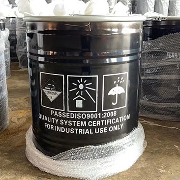 Ferric Klorida Anhidrat 50kg/Drum Bubuk Hijau Hitam