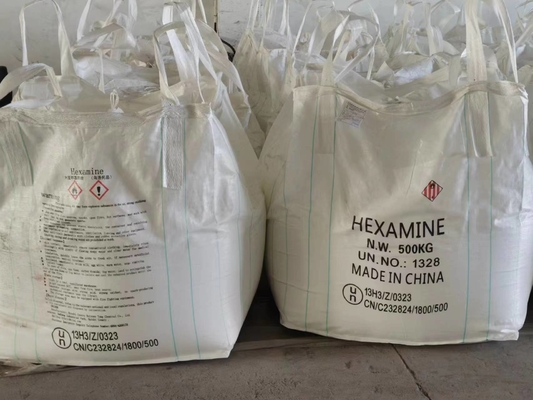99% kemurnian Hexamine Powder 500kg/tas untuk bidang industri