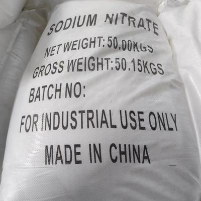 GB/T 4553-2016 NaNO3 Natrium Nitrate 25 KG / BAG untuk Kaca dan Bahan Peledak