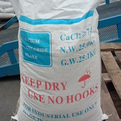 Kalsium klorida CaCl2 CAS 10035-04-8 25 KG / BAG Digunakan sebagai pengering