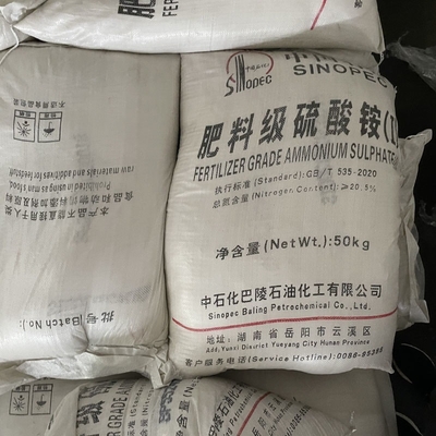 Ammonium Sulfat Harga Lebih Rendah Pasokan Pupuk nitrogen H8N2O4S