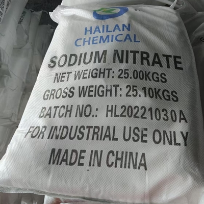 NaNO3 Natrium Nitrate 27 MT / 20 GP Paket 25 KG / BAG Digunakan untuk Penghambat Korosi