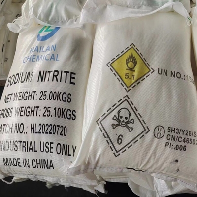 NaNO2 Natrium Nitrite 25 KG / BAG Digunakan sebagai pemutih untuk pewarna kain