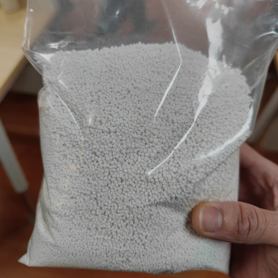 94%-97% Kalsium klorida Granular putih kelas industri klorida CaCl2 Kalsium klorida Partikel 25kg