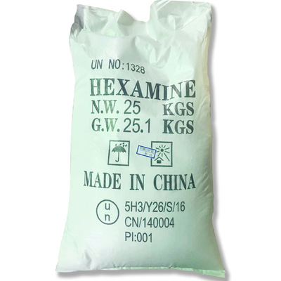 Hexamine / Urotropine Rubber Additive Hexamine White Crystal Powder Dengan Sampel Gratis